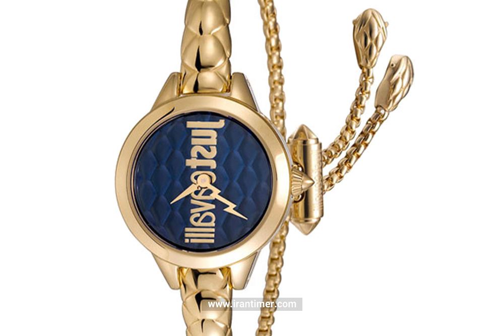 بررسی ظاهری ساعت مچی زنانه جاست کاوالی مدل JC1L034M0045